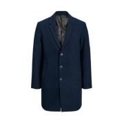 Wollen Jas Jack & Jones , Blue , Heren