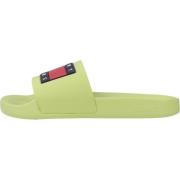 Sliders Tommy Jeans , Yellow , Dames