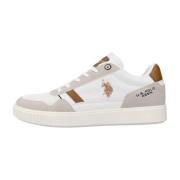 Stijlvolle Deportivo Sneakers voor Mannen U.s. Polo Assn. , White , He...