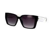 Vierkante zonnebril met verlooplenzen Guess , Black , Dames