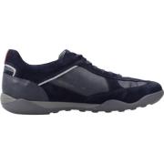 Stijlvolle Heren Casual Sneakers Geox , Blue , Heren