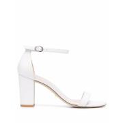 Hoge hak sandalen Stuart Weitzman , White , Dames