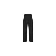 Zwarte pantalon met rechte pijpen Samsøe Samsøe , Black , Dames