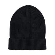 Zwarte wollen en kasjmier beanie Brooks Brothers , Black , Unisex