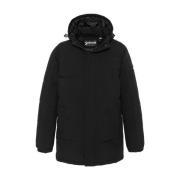 Parka met afneembare capuchon - Zwart Schott NYC , Black , Heren