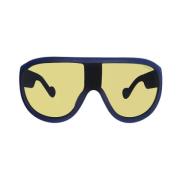 Pre-owned Fabric sunglasses Moncler Pre-owned , Blue , Dames