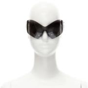 Pre-owned Plastic sunglasses Balenciaga Vintage , Black , Dames