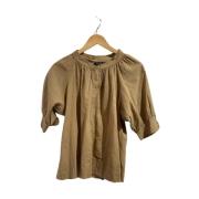 Pre-owned Cotton tops Isabel Marant Pre-owned , Beige , Dames