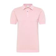 Roze Polo Shirt met korte mouwen Blue Industry , Pink , Heren