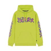 Gedurfde Print Hoodies Iuter , Green , Heren