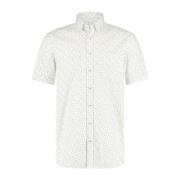 Casual wit overhemd met korte mouw State of Art , White , Heren