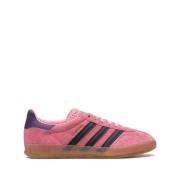 Pink Purple Gazelle Indoor Sneakers Adidas , Pink , Heren