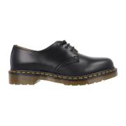 Klassieke zwarte leren veterschoenen Dr. Martens , Black , Heren