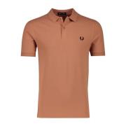 Bruine poloshirt met korte mouwen Fred Perry , Brown , Heren