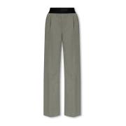 Visgraatbroek Helmut Lang , Gray , Dames