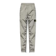 Sweatpants met logo Stone Island , Gray , Heren