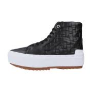 Dames Sk8-Hi Stacked Sneakers Vans , Black , Dames
