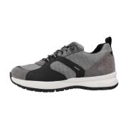 Stijlvolle Sneakers voor Modieuze Vrouwen Geox , Gray , Dames