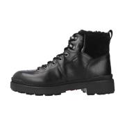 Lace-up Boots Geox , Black , Dames