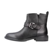 Ankle Boots Geox , Black , Dames