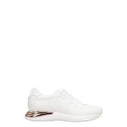 Metalen Detail Sneakers Salvatore Ferragamo , White , Dames