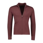 Bruine Merinowollen Cardigan Superdry , Brown , Heren