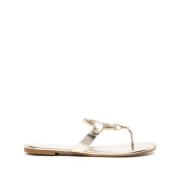 Miller Pave Sandalen Tory Burch , Yellow , Dames