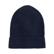 Marineblauwe wollen en kasjmier beanie Brooks Brothers , Blue , Unisex