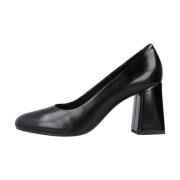 Stijlvolle Hoge Hakken Pumps Geox , Black , Dames