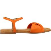 Flat Sandals Unisa , Orange , Dames
