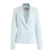 Blazer crêpe poly licht gerecyclede vrouw Guess Diane Guess , Blue , D...