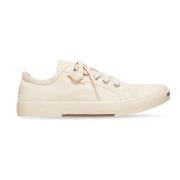 Witte Low Top Sneaker met Balenciaga Logo Balenciaga , White , Dames