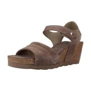 Wedges Panama Jack , Brown , Dames