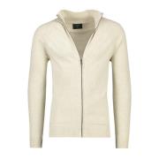 Beige Katoenen Vest met Rits Butcher of Blue , Beige , Heren