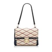 Pre-owned Leather louis-vuitton-bags Louis Vuitton Vintage , Beige , D...