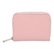 Pre-owned Leather wallets Louis Vuitton Vintage , Pink , Dames