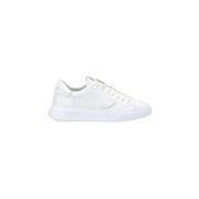 Witte Temple Sneakers voor Vrouwen Philippe Model , White , Dames