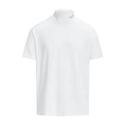 Golf Logo Mock Neck T-Shirt Ralph Lauren , White , Heren