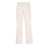 Straight Trousers Frame , Beige , Dames