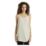 Mouwloze Katoenen Top Rick Owens , Beige , Dames