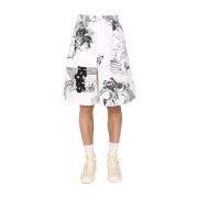 korte broek Comme des Garçons , White , Heren