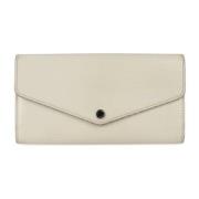 Pre-owned Leather wallets Louis Vuitton Vintage , White , Dames