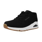 Lucht Stand Sneakers Vrouwen Trendy Stijl Skechers , Black , Dames