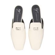 Slippers Giuseppe Zanotti , White , Dames