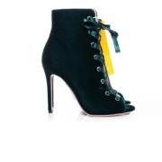 Pre-owned Laarzen Giuseppe Zanotti Pre-owned , Green , Dames