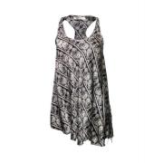 Voldoende asymmetrische top met Paisley-print. Balmain Pre-owned , Bei...