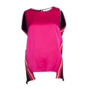 Silk Sporty Top Stella McCartney Pre-owned , Pink , Dames