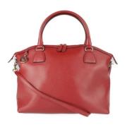 Pre-owned Leather gucci-bags Gucci Vintage , Red , Dames