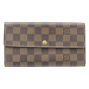 Tweedehands portemonnees Louis Vuitton Vintage , Brown , Dames