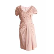 Pre-owned Silk dresses Prada Vintage , Pink , Dames